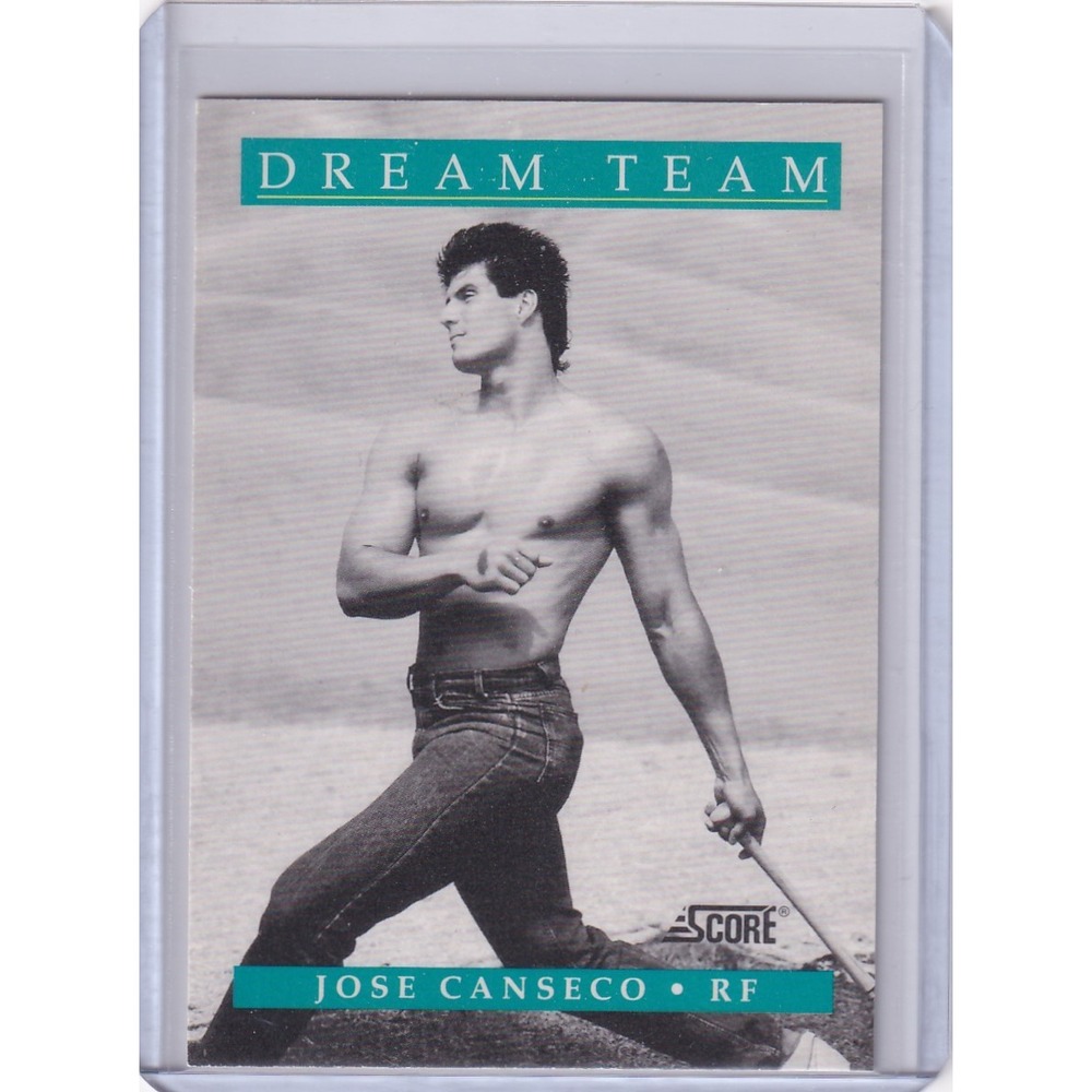 1991 Score Dream Team Jose Canseco #441 Oakland Athletics  Baseball Card